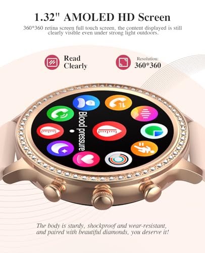 VIP Women's Smartwatch with Diamond Accents & Calling