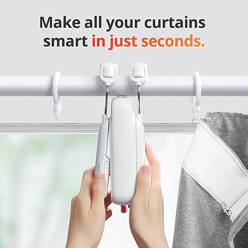 Smart Curtain Opener - Bluetooth Control, upgrade Motor, Alexa/GHome
