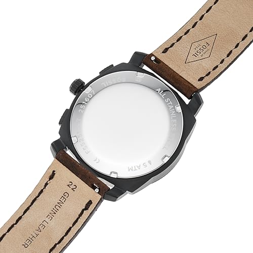 Fossil Men's Stainless Steel Chronograph Watch, Classic Style