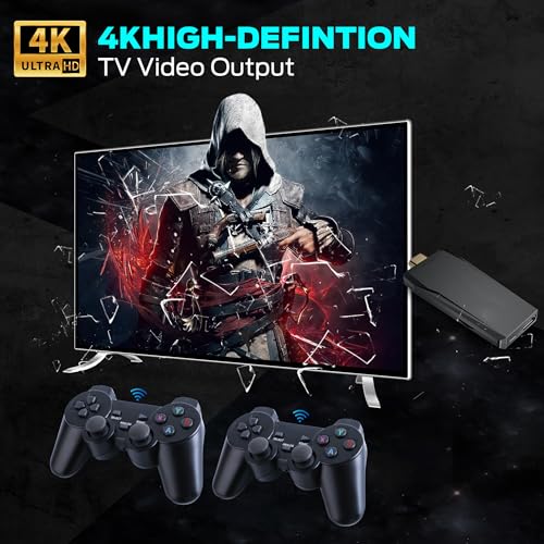 Wireless Retro Game Console with 21100+ Built-in Games