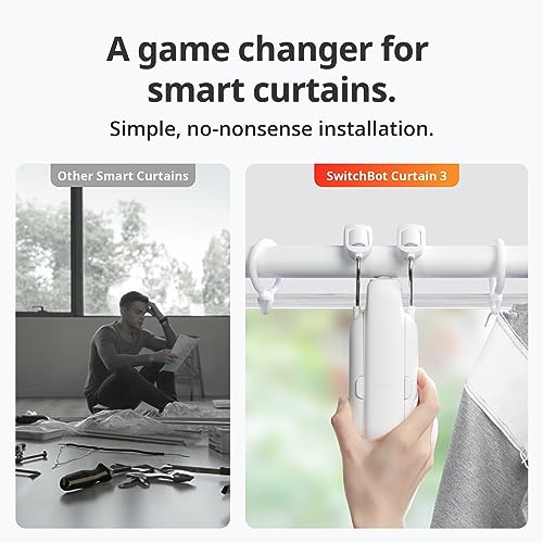 Smart Curtain Opener - Bluetooth Control, upgrade Motor, Alexa/GHome