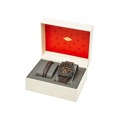 Fossil Men's Stainless Steel Chronograph Watch, Classic Style