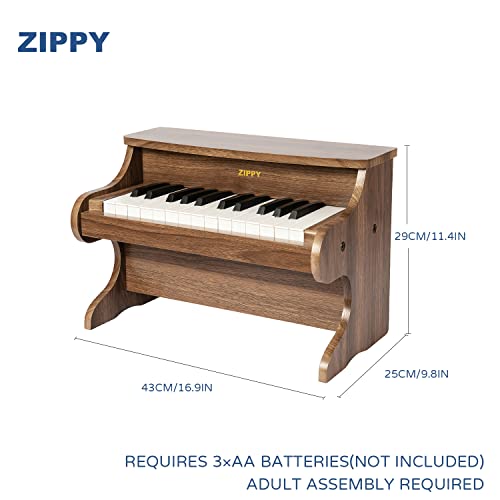 ZIPPY 25-Key Digital Piano Toy for Kids