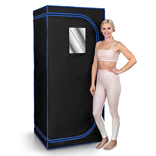 SereneLife Portable Infrared Sauna Box with Remote Control