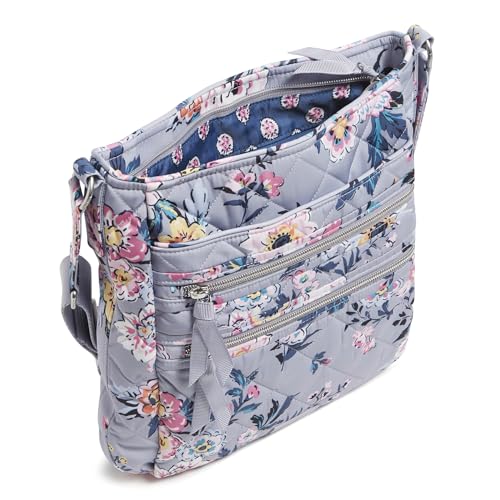 Vera Bradley Performance Twill Triple Zip Hipster Crossbody