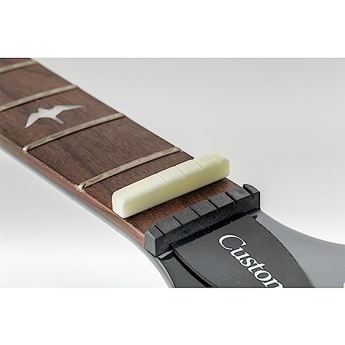 2-Pack Musiclily Pro 42.95mm Guitar Bone Nut Kit