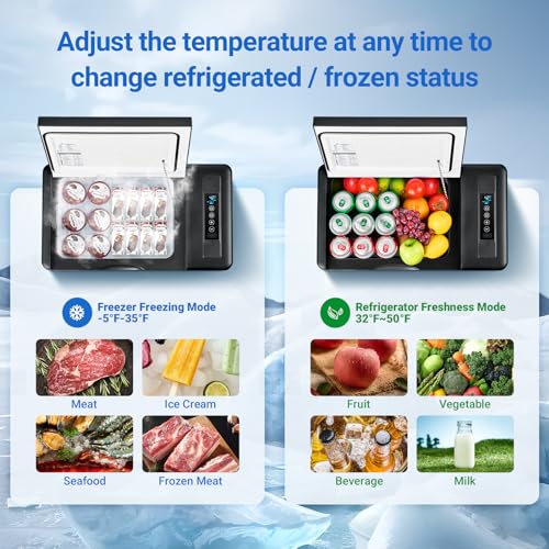 AAOBOSI 23 Quart Portable VIP Refrigerator Cooler