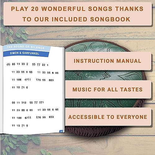 ORORA Hand Pan Drum - 13 Notes - Zen Relaxation