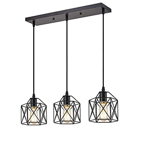 Cadelon Black Cage Pendant Light for VIP Homes