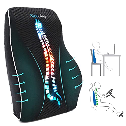 Ergonomic Lumbar Support Pillow for Office and Car