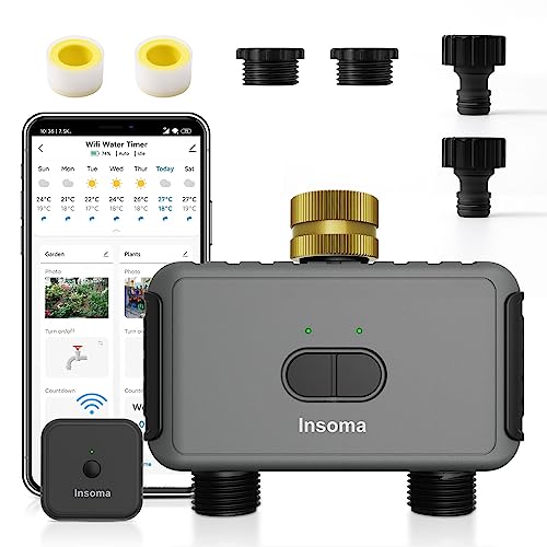Smart WiFi Sprinkler Timer with Programmable Irrigation System