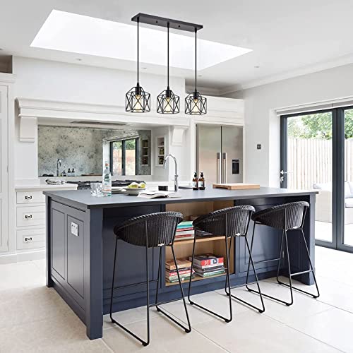 Cadelon Black Cage Pendant Light for VIP Homes
