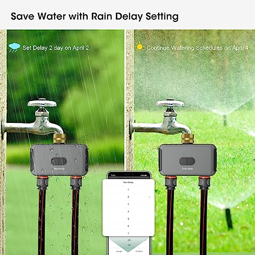 Smart WiFi Sprinkler Timer with Programmable Irrigation System
