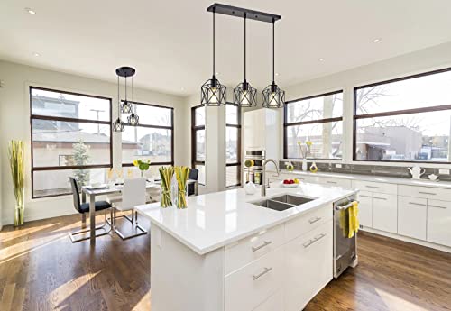 Cadelon Black Cage Pendant Light for VIP Homes