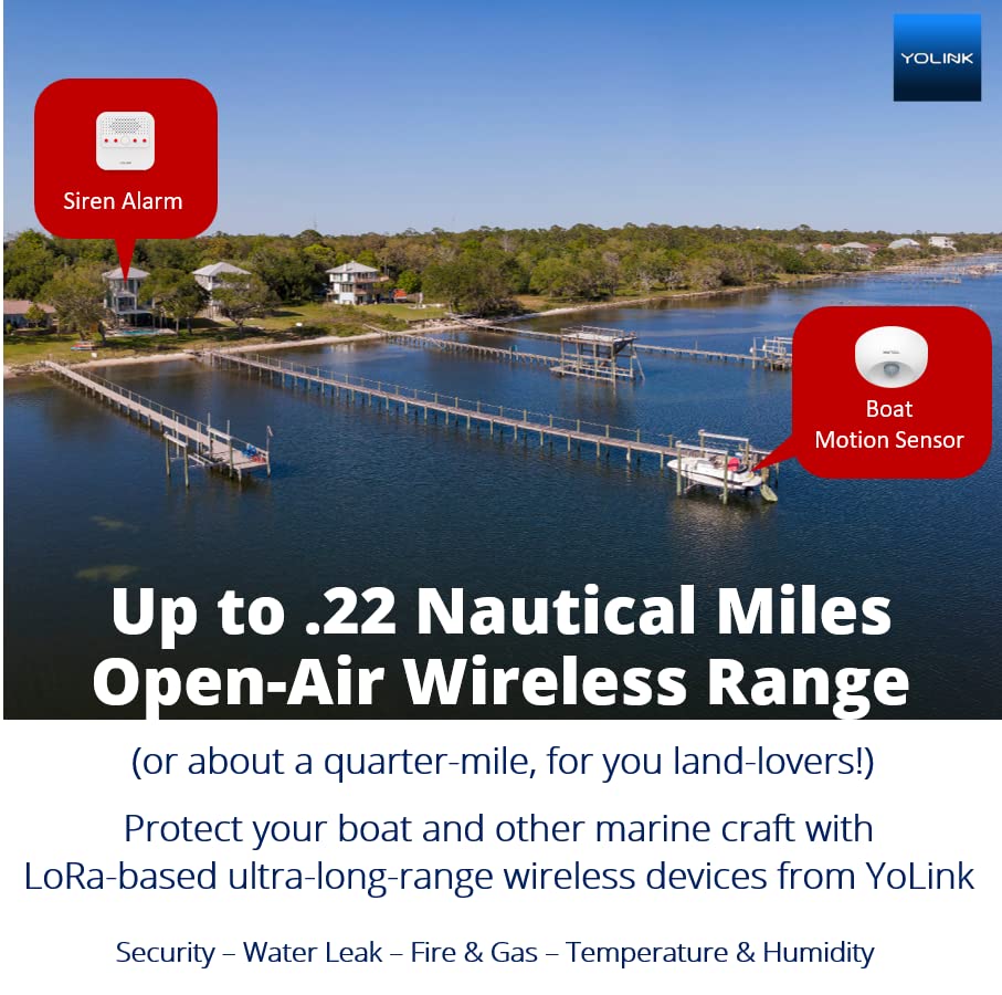 VIP Smart Home Kit: YoLink SpeakerHub + 2 Sensors