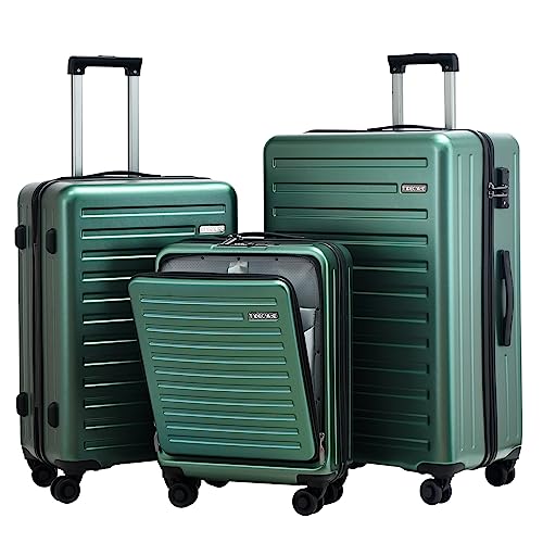 VIP Lightweight HardShell Luggage Set with TSA Lock