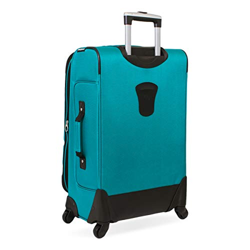 SwissGear VIP Teal Checked Roller Luggage - 25