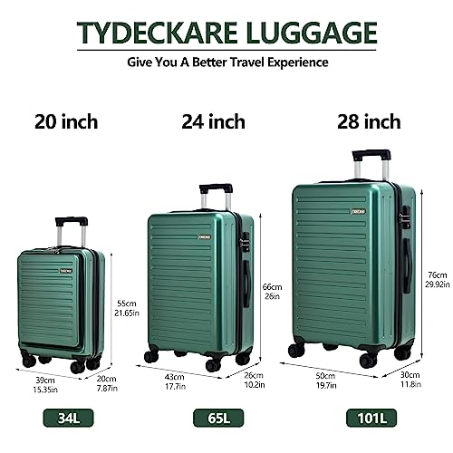 VIP Lightweight HardShell Luggage Set with TSA Lock