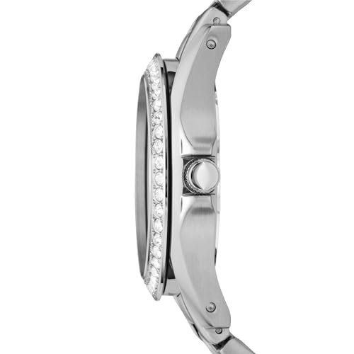 Fossil Riley Quartz Stainless Steel Multifunction Watch - Silver