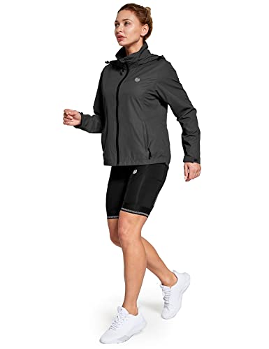 VIP Women's Hooded Cycling Jacket, Size Medium Black