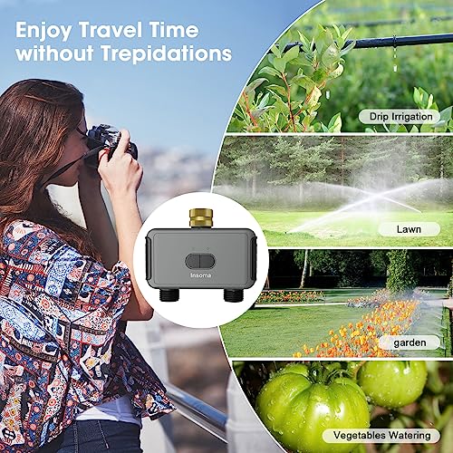 Smart WiFi Sprinkler Timer with Programmable Irrigation System