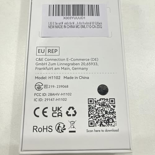 LIGE Smart Watch Men's Bluetooth Call Military HD Smartwatch