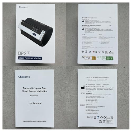 VIP Upper Arm Blood Pressure Monitor, Wireless Bluetooth