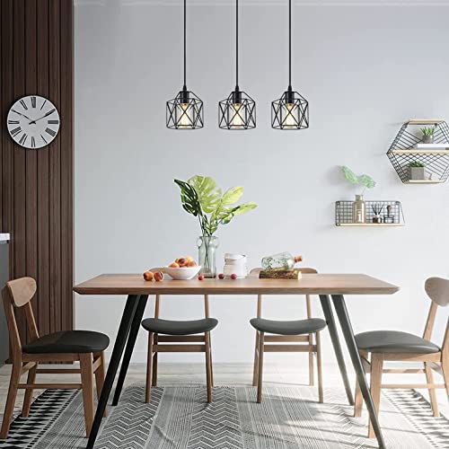 Cadelon Black Cage Pendant Light for VIP Homes