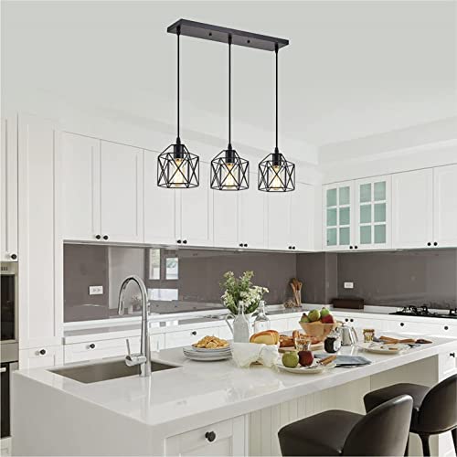 Cadelon Black Cage Pendant Light for VIP Homes