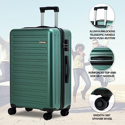 VIP Lightweight HardShell Luggage Set with TSA Lock