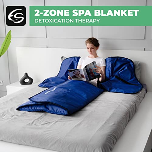 Portable Infrared Sauna Blanket with Remote Control