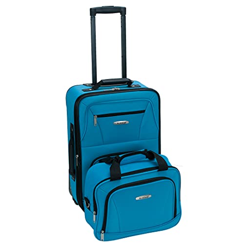 VIP Turquoise 2-Piece Luggage Set by ROCKLAND