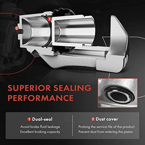 Hyundai Elantra Rear Right Disc Brake Caliper Assembly