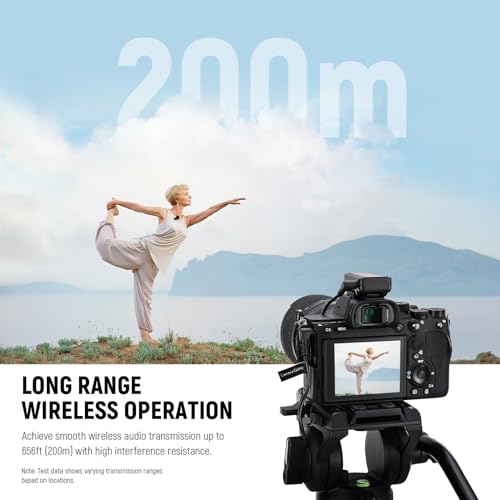 NEEWER CM28 Wireless 4GB Lavalier Microphone System VIP