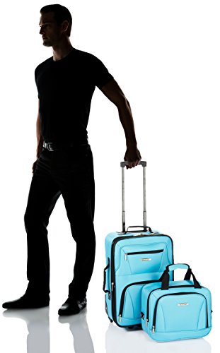 VIP Turquoise 2-Piece Luggage Set by ROCKLAND