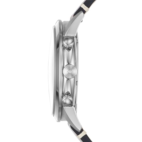 Fossil Men's Townsman Chronograph Watch Brown/Blue-Tone FS5279