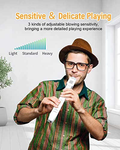 KONIX DC02 Mini Electronic Wind Instrument Set White