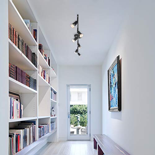 Globe Electric 59693 Payton 6 Track Lighting Set