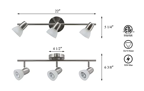 XiNBEi Lighting 3-Light Kitchen Ceiling Light VIP Spotlight