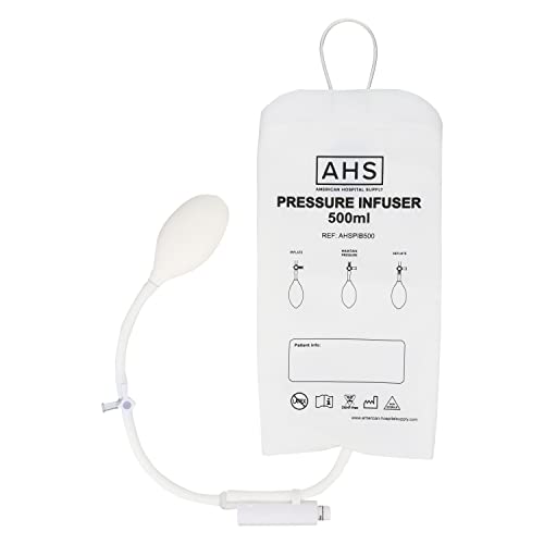 American Hospital Supply Medical Pressure Infusion Bag - 500ml
