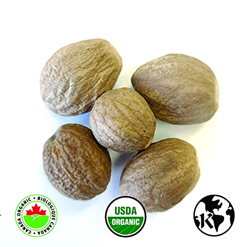 Organic Splendor Garden Nutmeg Whole - 56.7 g