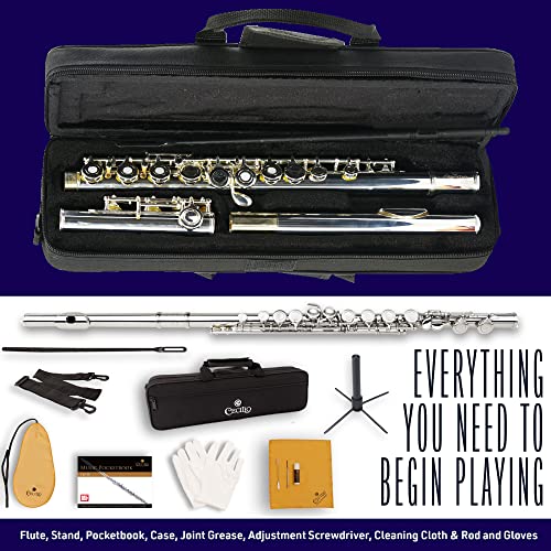 VIP Cecilio Open Hole C Flute - Perfect for Kids