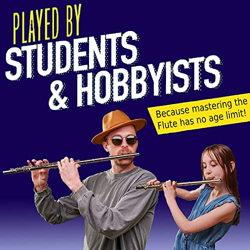 VIP Cecilio Open Hole C Flute - Perfect for Kids