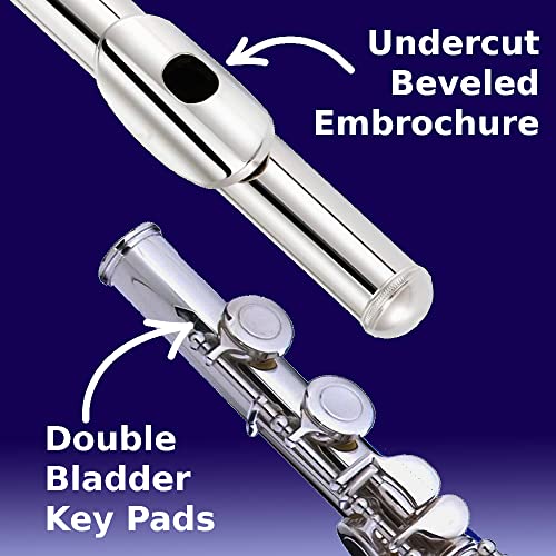 VIP Cecilio Open Hole C Flute - Perfect for Kids