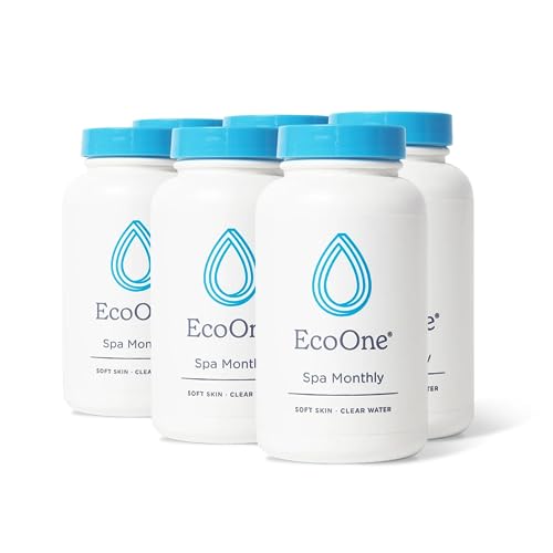 EcoOne Spa & Hot Tub Cleaner | Water Softener | Natural | 6 Month Supply
