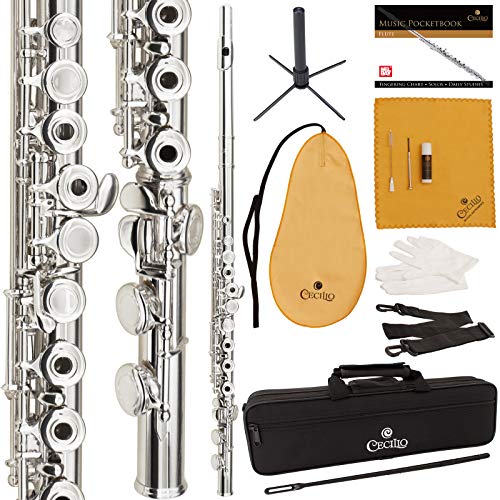 VIP Cecilio Open Hole C Flute - Perfect for Kids