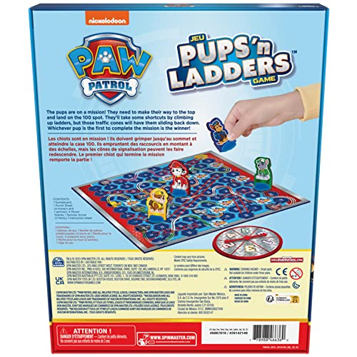 PAW Patrol Pups 'N Ladders - Fun Family Game