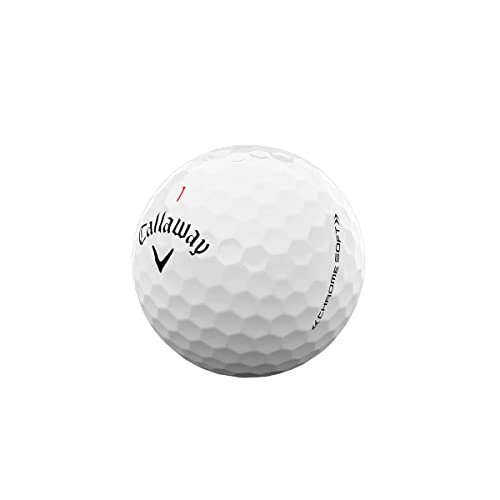 Callaway Chrome Soft Golf Balls - White, Standard