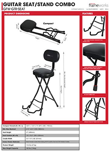 Gator Frameworks Acoustic Guitar Stand - VIP Shopping