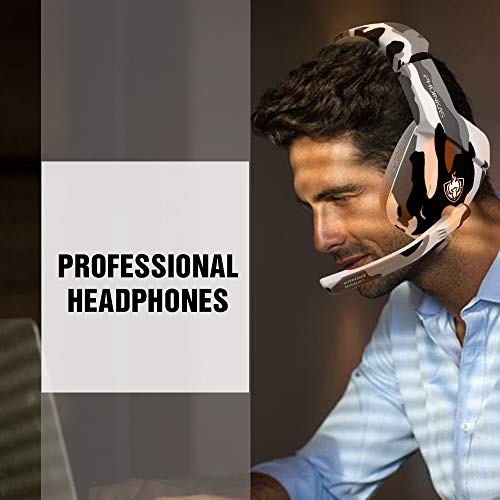 PHOINIKAS H1 Wired Gaming Headset for PS4, PS5, Xbox One